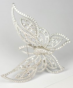 mariposa circonitas plata