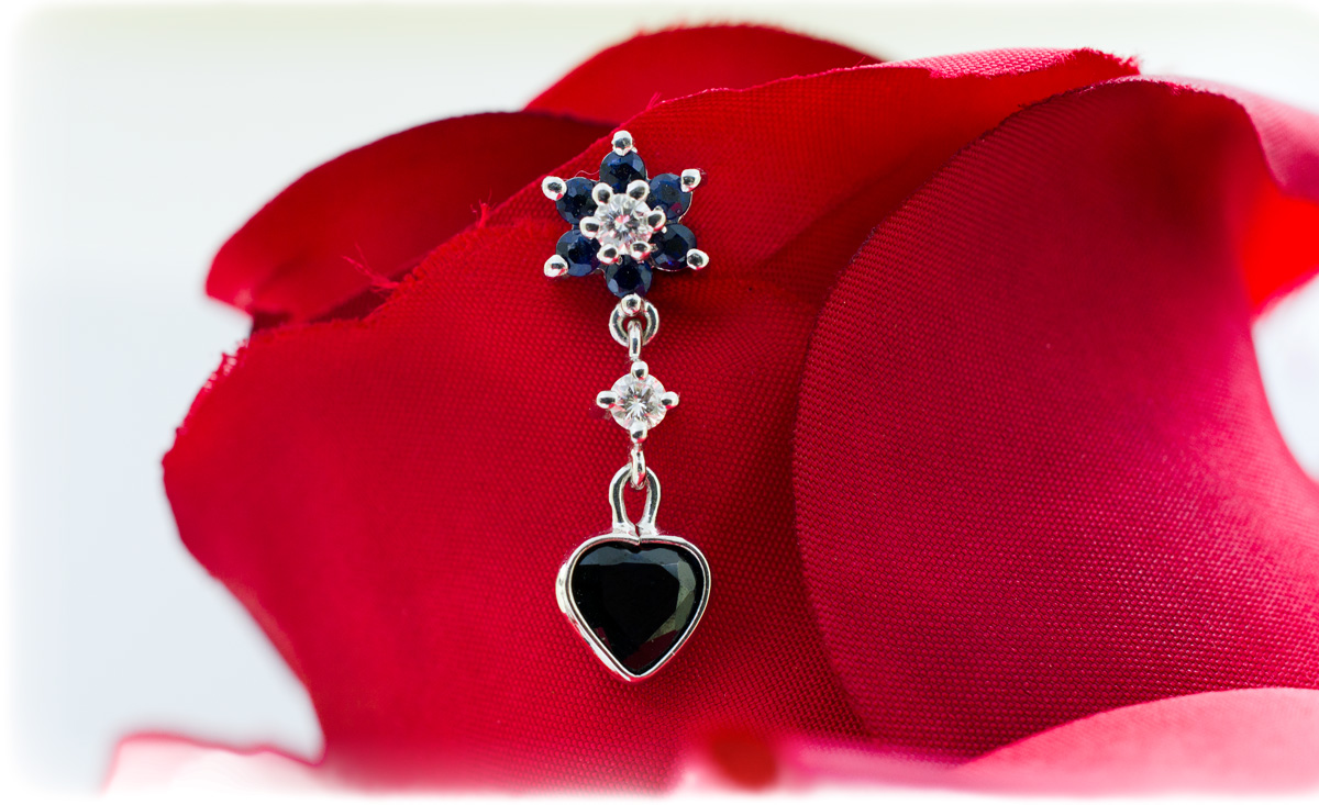 Diamantes y zafiros con mucho corazón