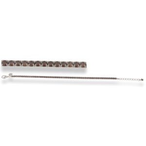 Pulsera de plata con circonitas 103736